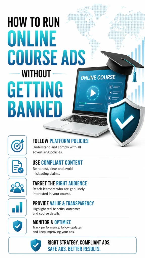 run online ad course