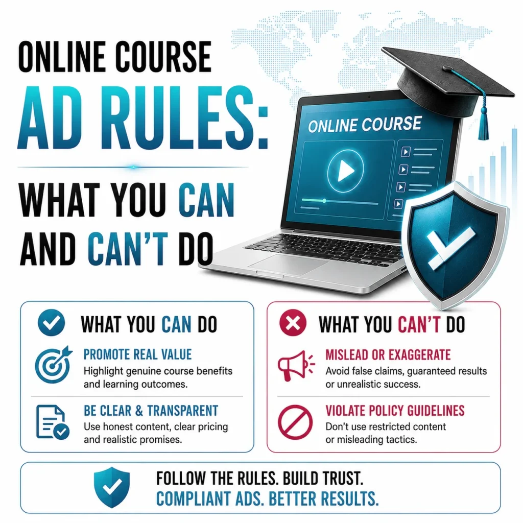 online course ad
