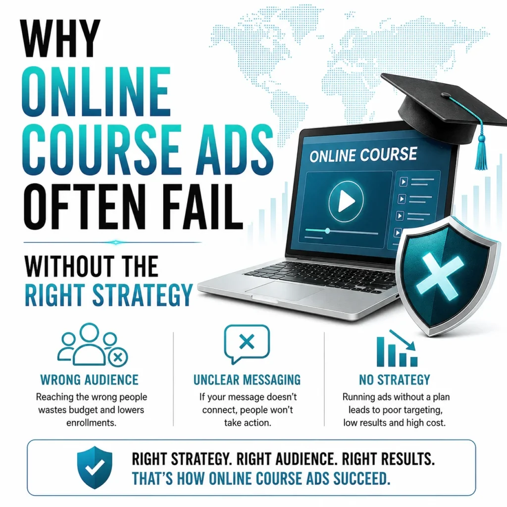 online course ads