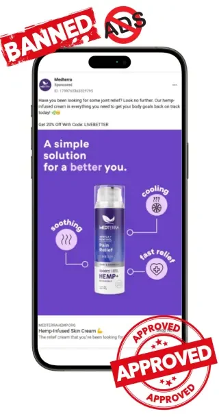 HELP TO IMPROVE BAN AD